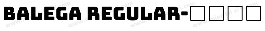 Balega Regular字体转换